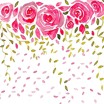 Artwork thumbnail, Roses Roses Roses by Denise Armstrong