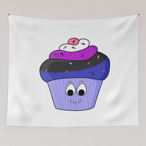 Item preview, Genderfluid Muffin – Pride Muffins Series designed and sold by AlexVR.
