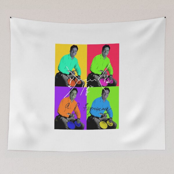 Item preview, Richard Feynman serigraphy designed and sold by boltzmann.