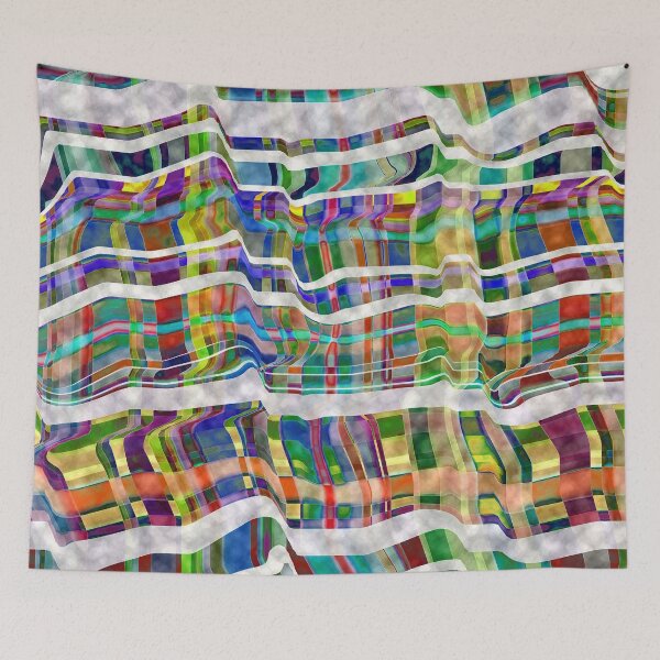 Item preview, Multi Color Folded Plaid designed and sold by Ruth Palmer.