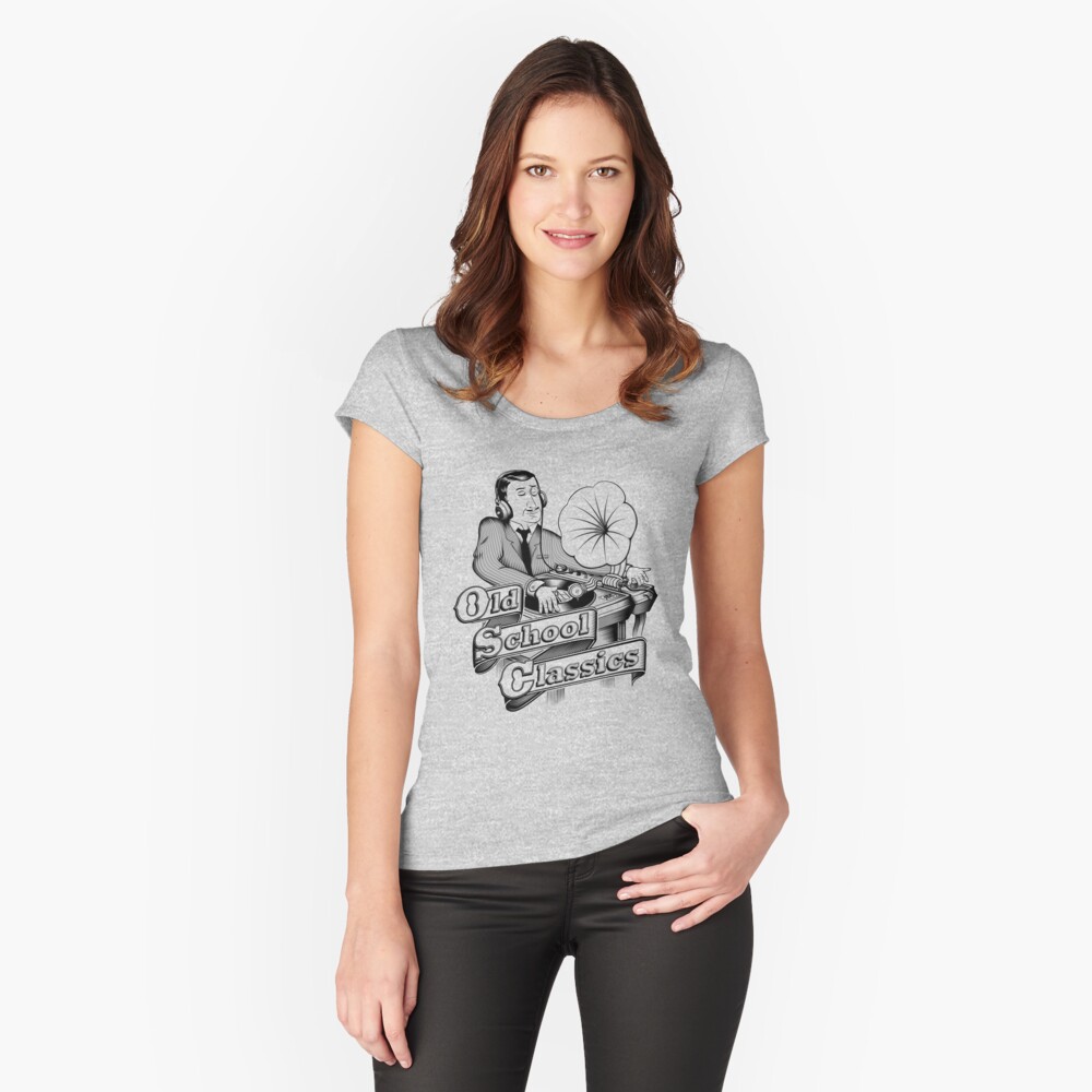 Item preview, Fitted Scoop T-Shirt designed and sold by Gengis.