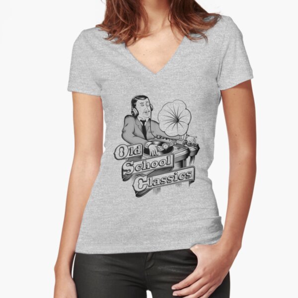Fitted V-Neck T-Shirt