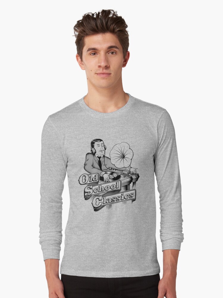 Thumbnail 1 of 5, Long Sleeve T-Shirt, Old School Classics designed and sold by Gengis.