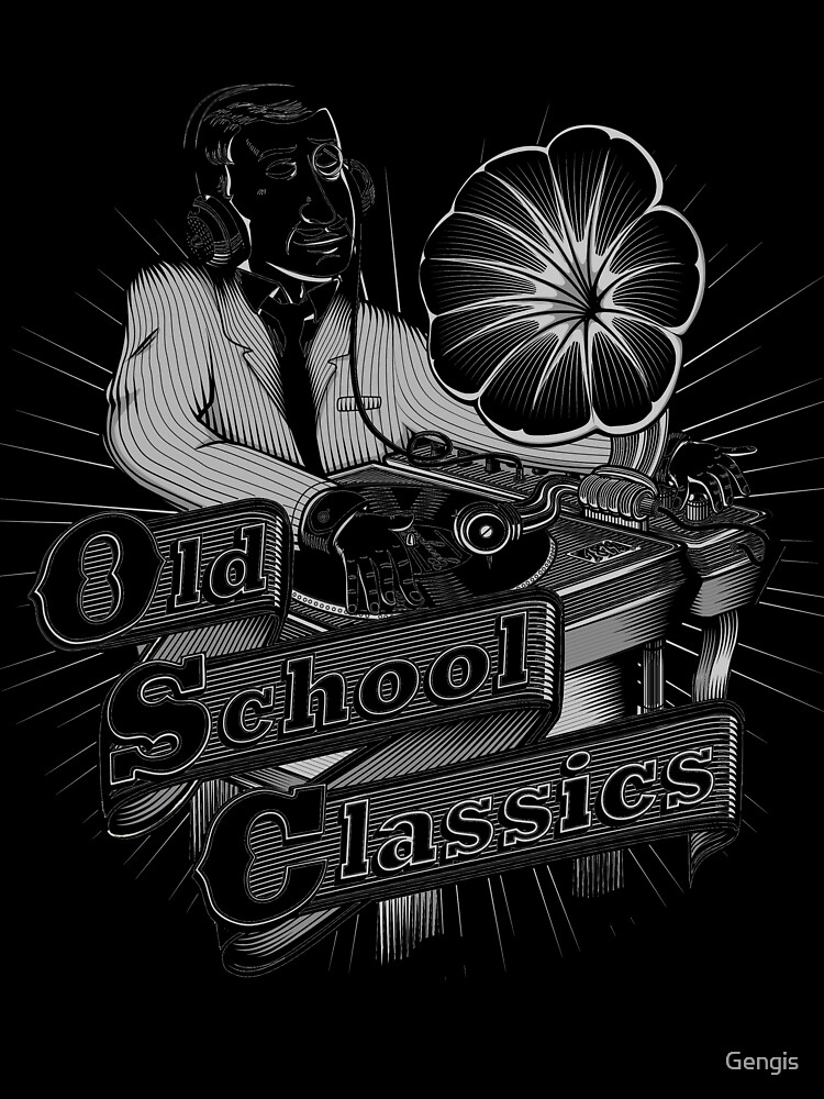 Thumbnail 7 of 7, Oversized T-Shirt, Old School Classics designed and sold by Gengis.