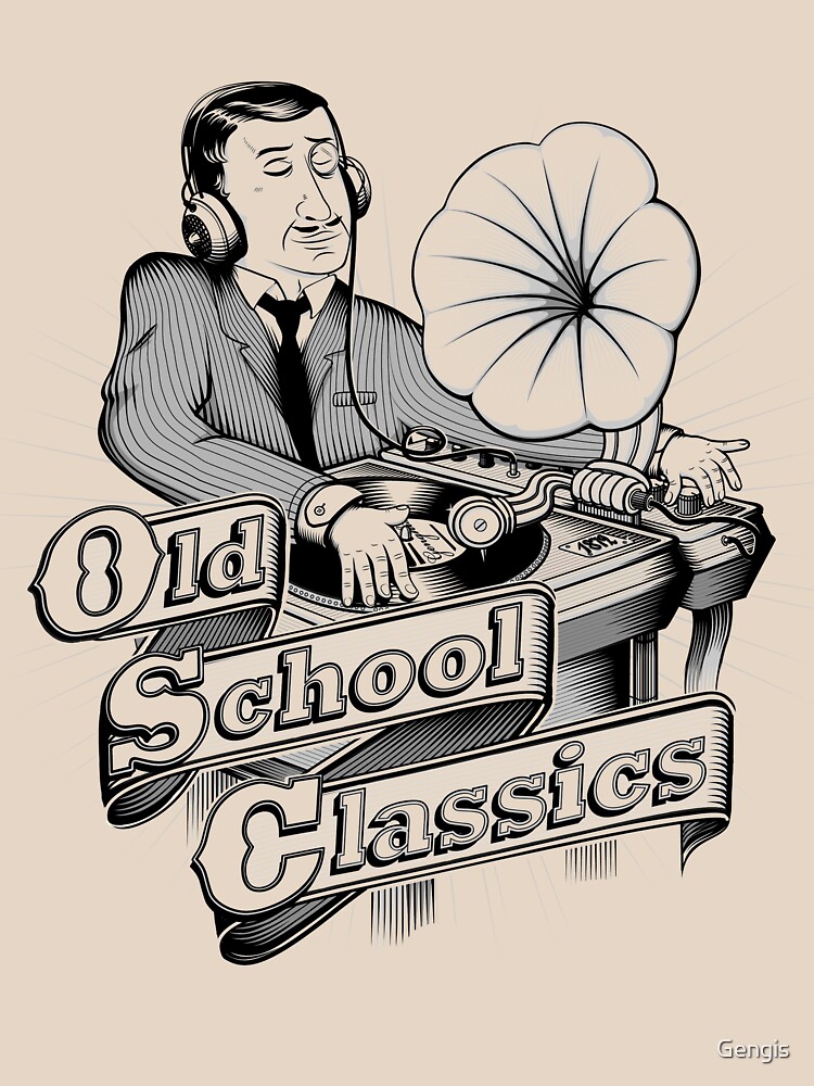 Thumbnail 3 of 3, Relaxed Fit T-Shirt, Old School Classics designed and sold by Gengis.