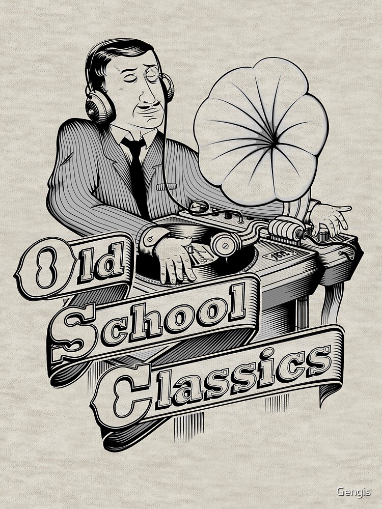 Thumbnail 7 of 7, Classic T-Shirt, Old School Classics designed and sold by Gengis.