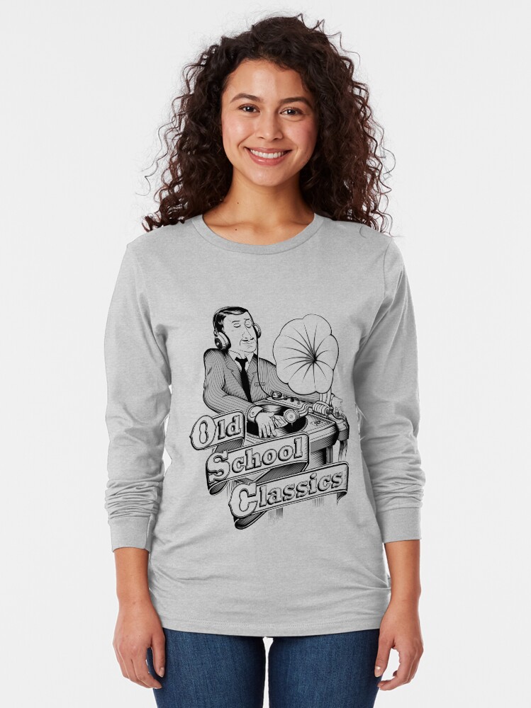 Thumbnail 2 of 5, Long Sleeve T-Shirt, Old School Classics designed and sold by Gengis.