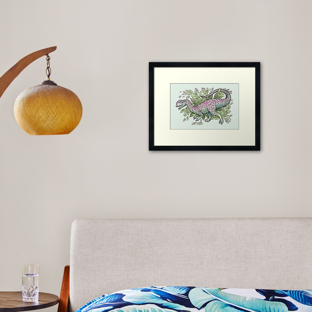 Item preview, Framed Art Print designed and sold by OMEGAFAUNA.