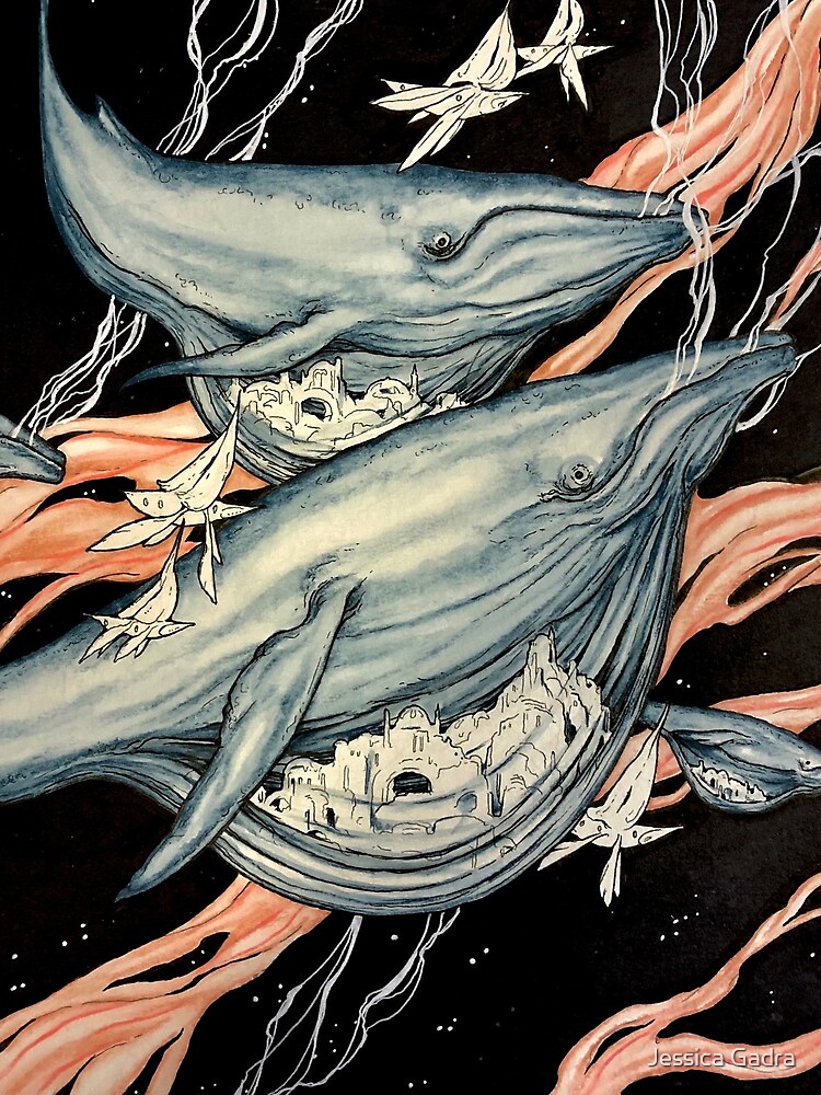 space whales by jessicagadra