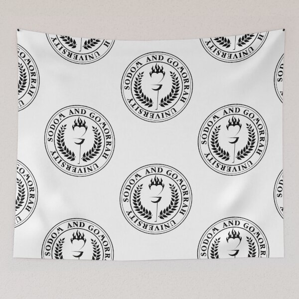 Item preview, sodom and gomorrah university designed and sold by IanByfordArt.