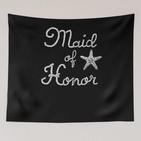 Item preview, Maid Of Honor Beach Wedding Starfish designed and sold by wilsonellis.