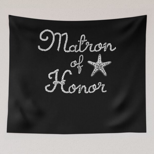 Item preview, Matron Of Honor Beach Wedding Starfish designed and sold by wilsonellis.