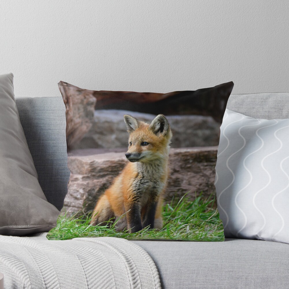 Item preview, Throw Pillow designed and sold by Lostbear.