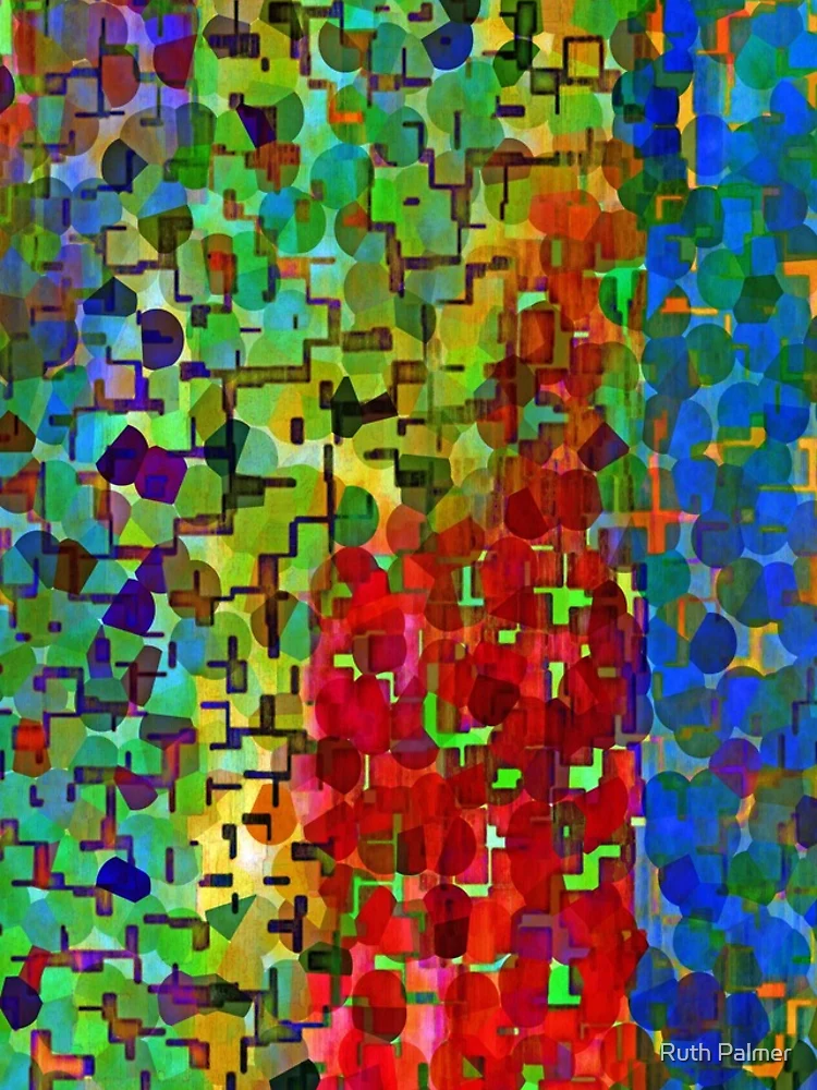Thumbnail 4 of 4, Samsung Galaxy Phone Case, Multi Color Particles designed and sold by Ruth Palmer.