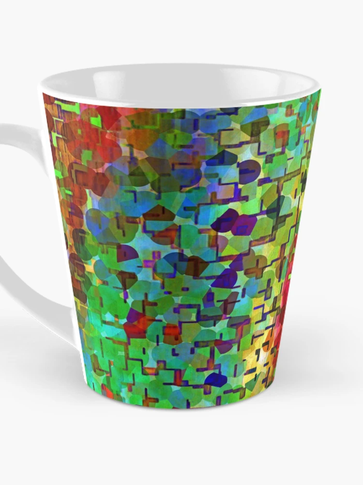 Thumbnail 3 of 4, Coffee Mug, Multi Color Particles designed and sold by Ruth Palmer.
