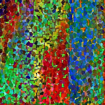 Artwork thumbnail, Multi Color Particles by Ruth Palmer