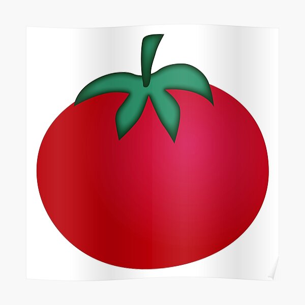 Poster Tomaten Clipart Redbubble