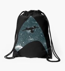 Space the final frontier Drawstring Bag