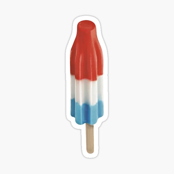 Firecracker Popsicle Sticker