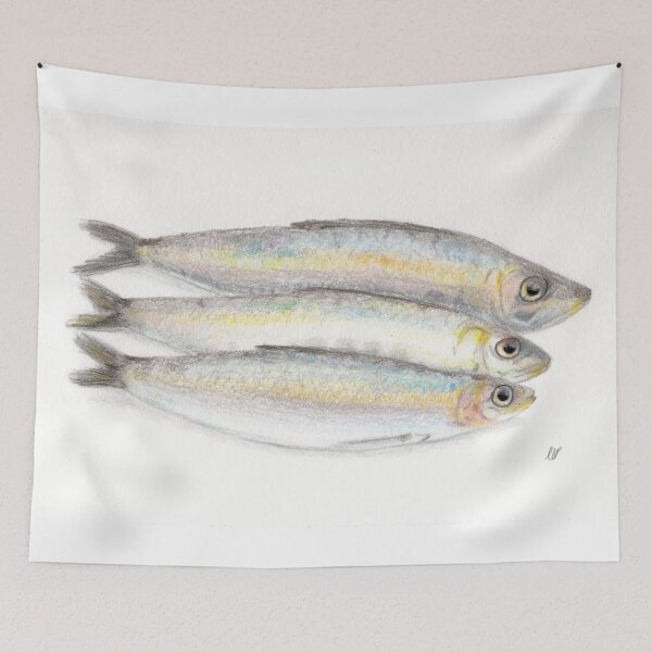 Item preview, Las sardinas designed and sold by Kathryn Price.