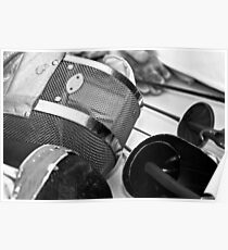 Fencing Equipment Poster