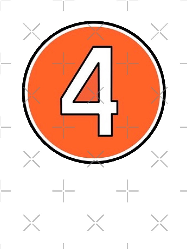 Earl Weaver #4 Jersey Number Sticker for Sale by StickBall