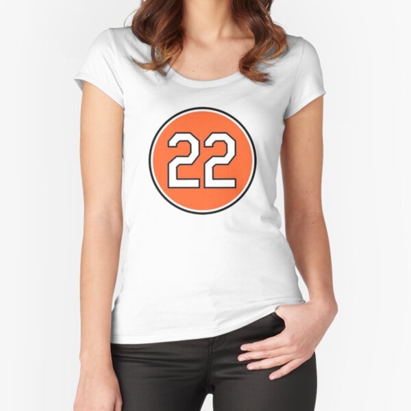 Jim Palmer Baltimore Orioles Women's Navy Name and Number Banner Wave  V-Neck T-Shirt 