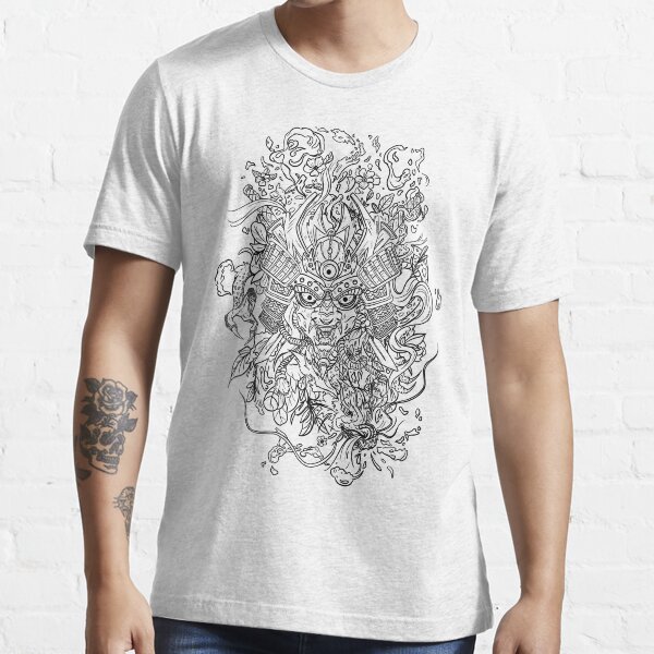 Hannya Japanese Mask Essential T-Shirt