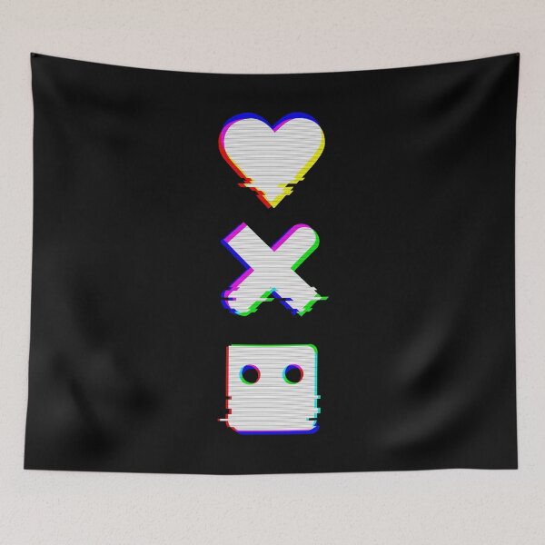 Item preview, love death robots -Glitch Effect Vertical designed and sold by Vash Chen.