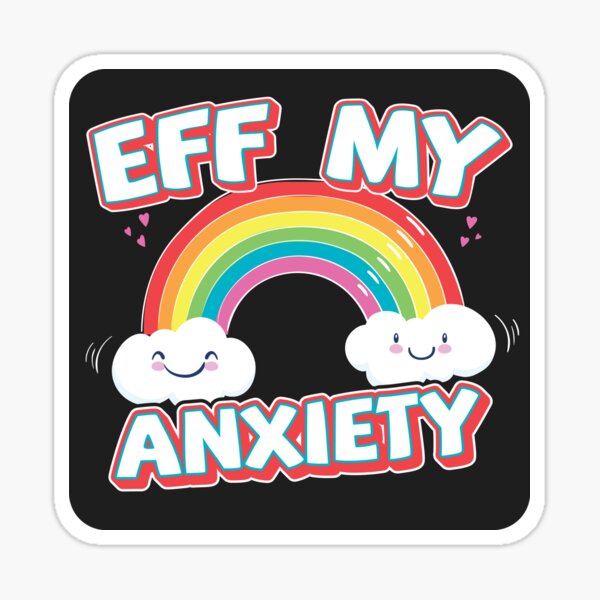 Funny Mental Health Sticker Stanley Sticker Anxiety Sticker Laptop