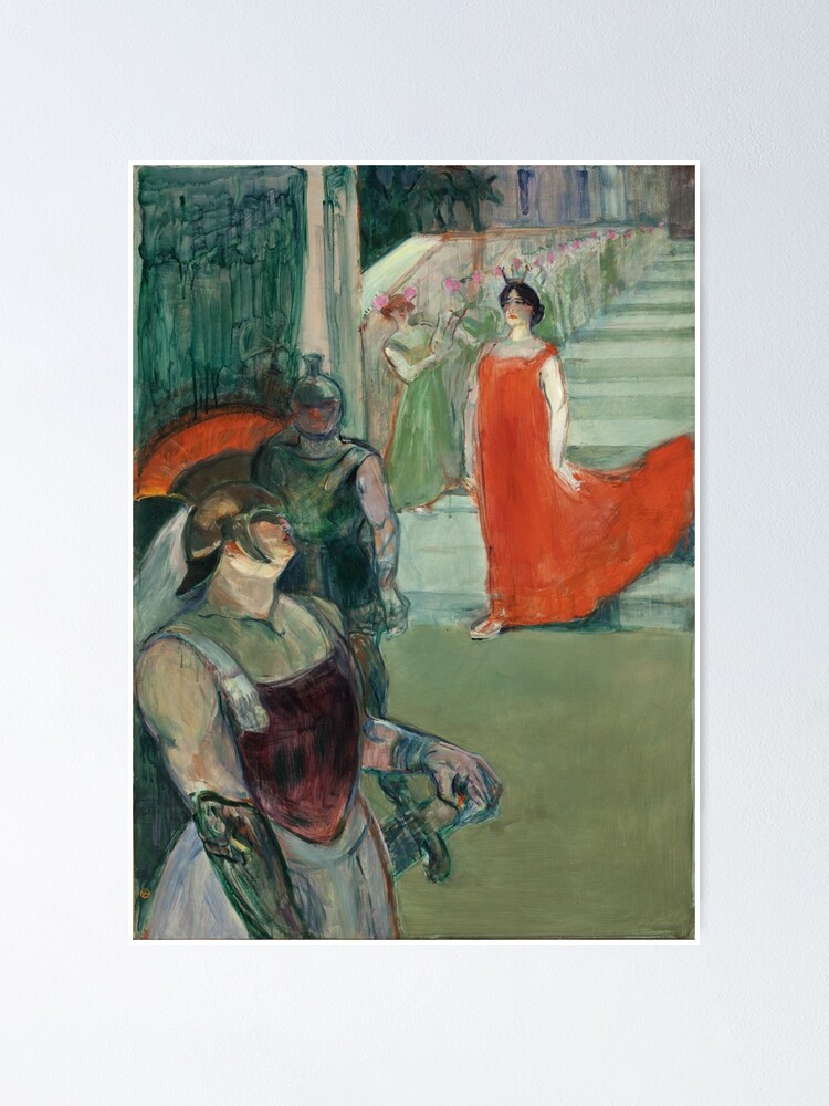 Poster advertising Le Divan Japonais Tapestry by Henri de Toulouse Lautrec  - Fine Art America