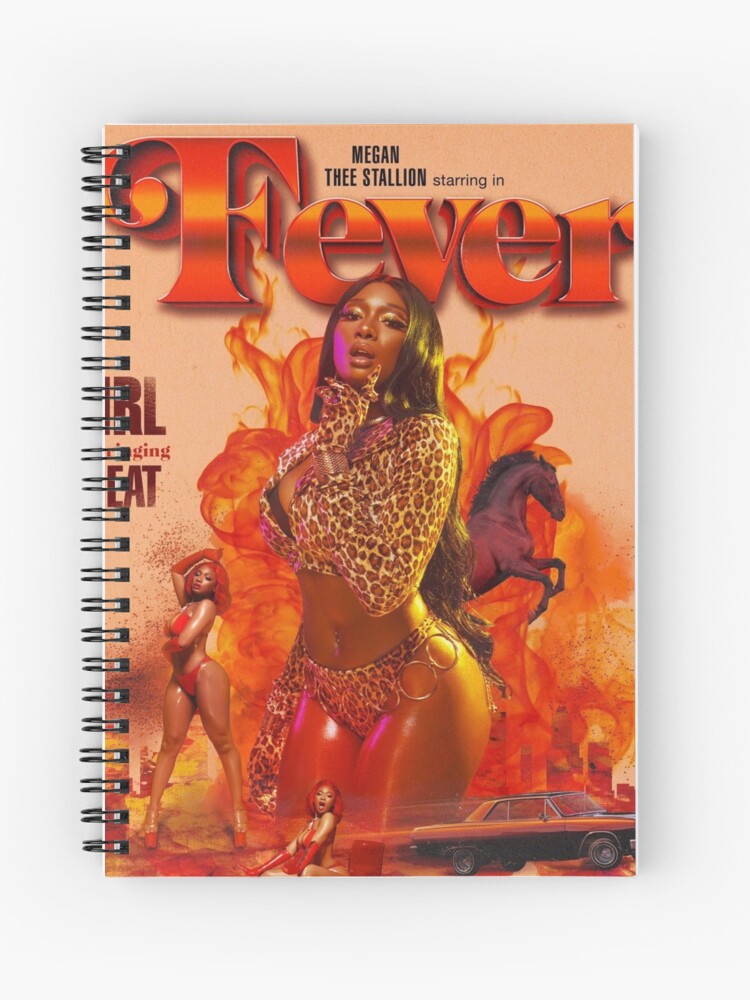 Megan Thee Stallion Fever Spiral Notebook For Sale By Jaqiana Redbubble
