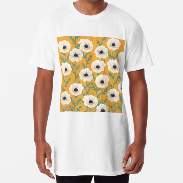 Anemones on mango Long T-Shirt