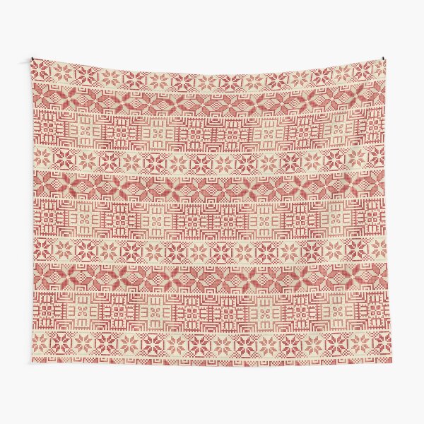Palestinian embroidery pattern Tapestry