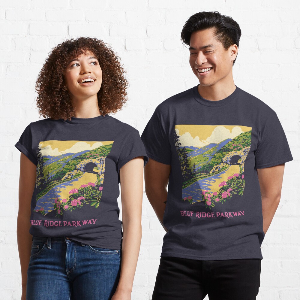 blue ridge parkway t shirts