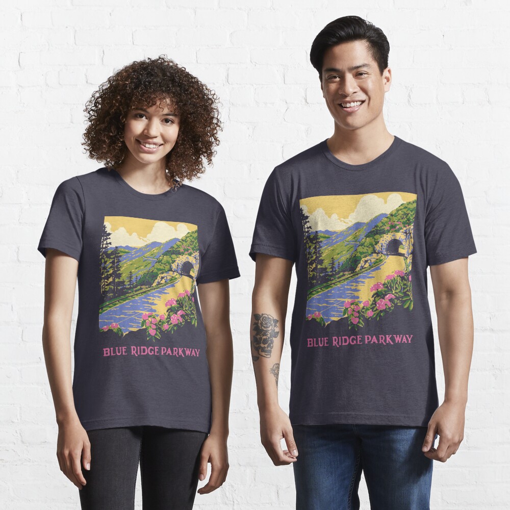 blue ridge parkway t shirts