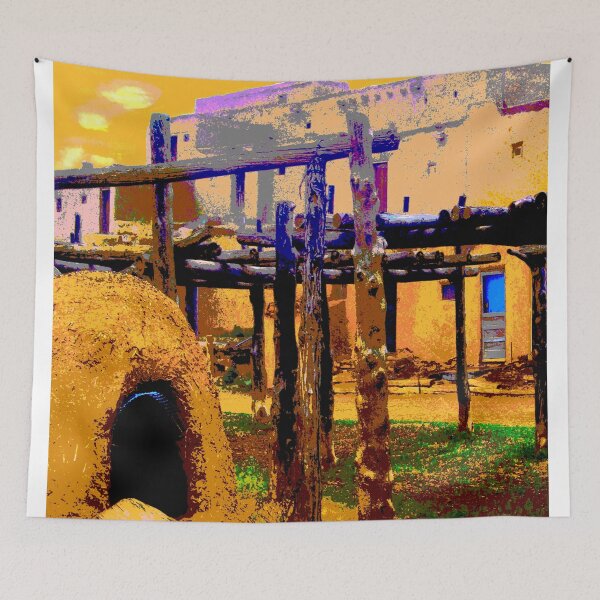 Item preview, Indian Pueblo, Taos, New Mexico,  designed and sold by William E Lopez.