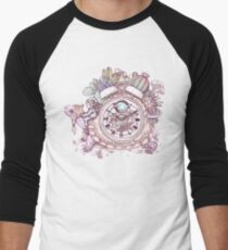 Camiseta ¾ bicolor para hombre despertador lento
