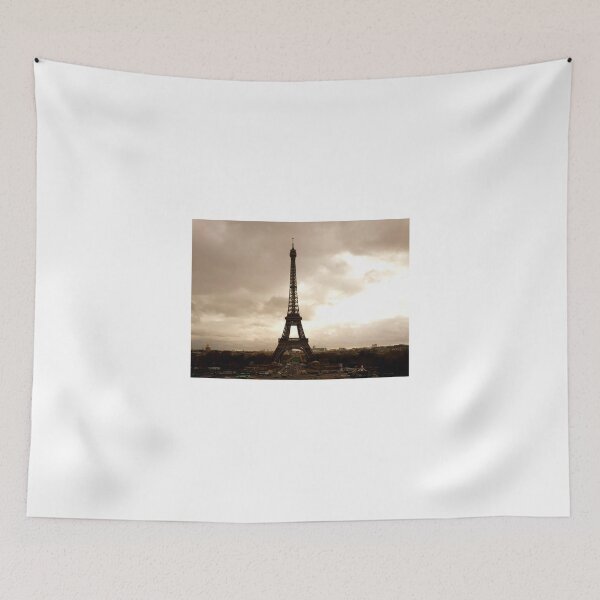 Item preview, Paris scene moody designed and sold by Ann Biddlecombe.