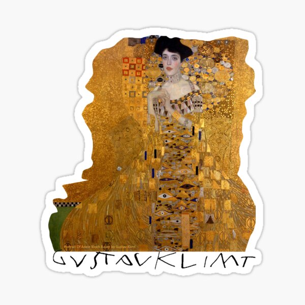 Inspired by Portrait Of Adele Bloch Bauer, Gustav Klimt (by ACCI