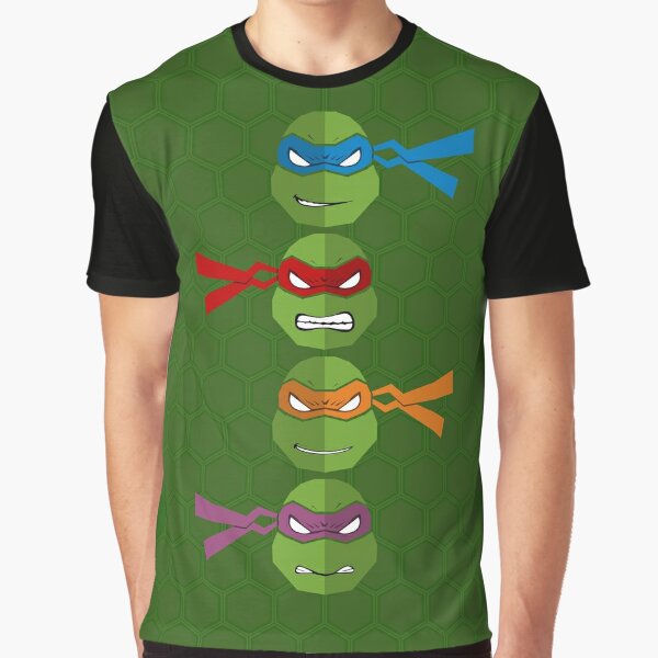 Teenage Mutant Ninja Turtles - Color Shell Teenage Mutant Ninja Turtles Graphic T-Shirt | Redbubble