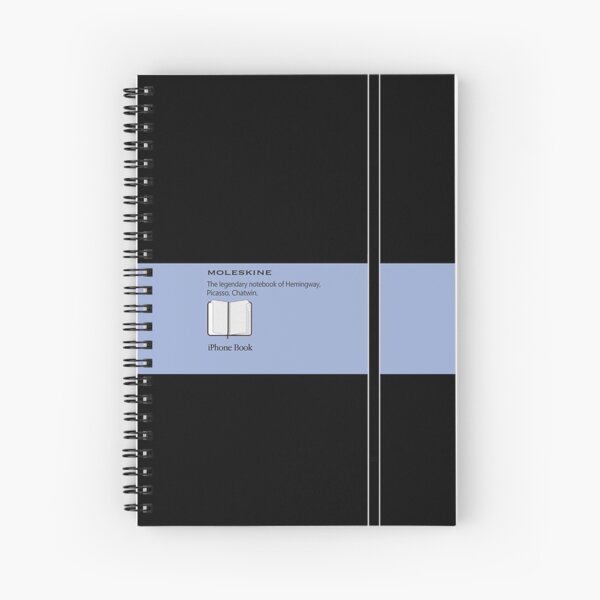 Moleskine Blue Spiral Notebook