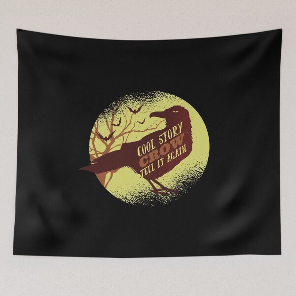 Item preview, Cool Story Crow - Flying Bird Pun Storytelling designed and sold by PrintPress.