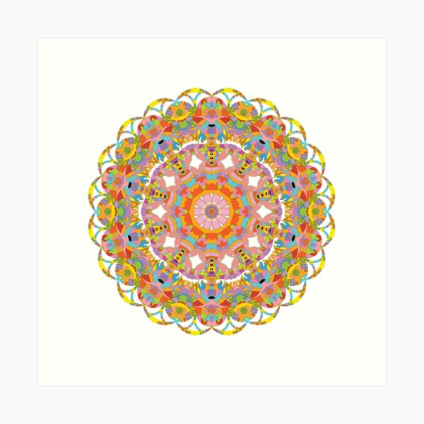 Mandala 012 Art Print