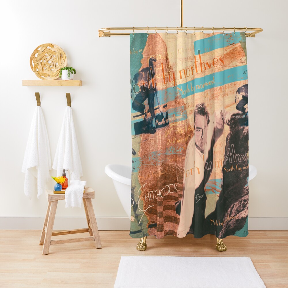 the invisible third Shower Curtain