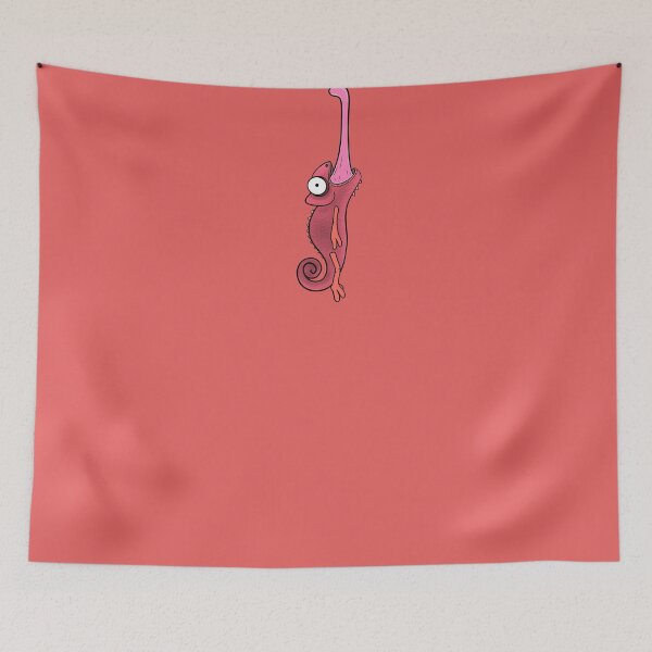 Item preview, Cute Chameleon (red) designed and sold by Steven van Horick.