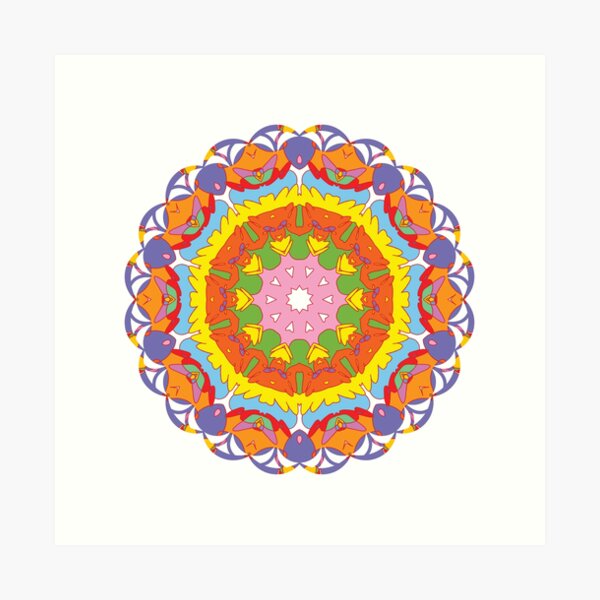 Mandala 07 Art Print