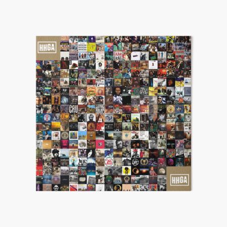 Greatest Hip Hop Albums 1986 - 2018 Art Board Print