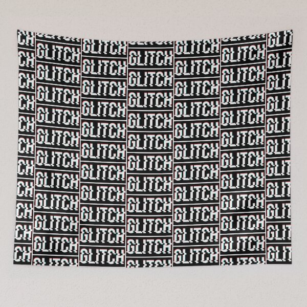 Item preview, Glitch chromatic aberration font design designed and sold by KleinJenny.