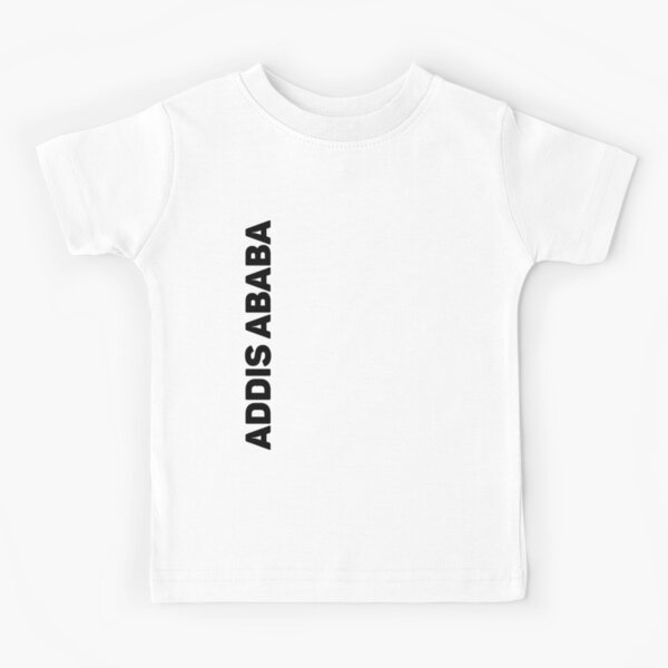 I Love Heart Addis Ababa Black Kids Sweatshirt